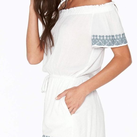L*Space Spring Fling Romper White - Picture 5 of 9